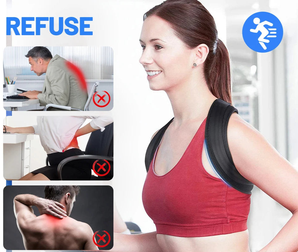 Adjustable Posture Corrector - fix back pain