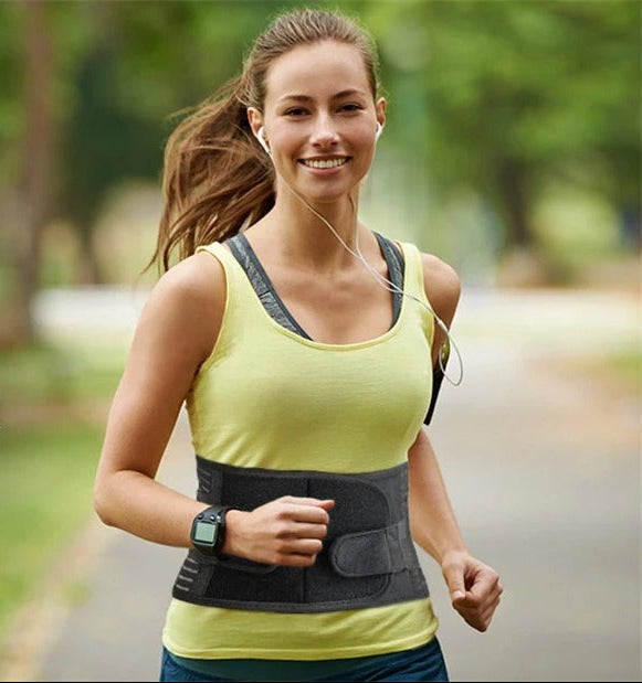 Body Lumbar Back Brace - protection while running