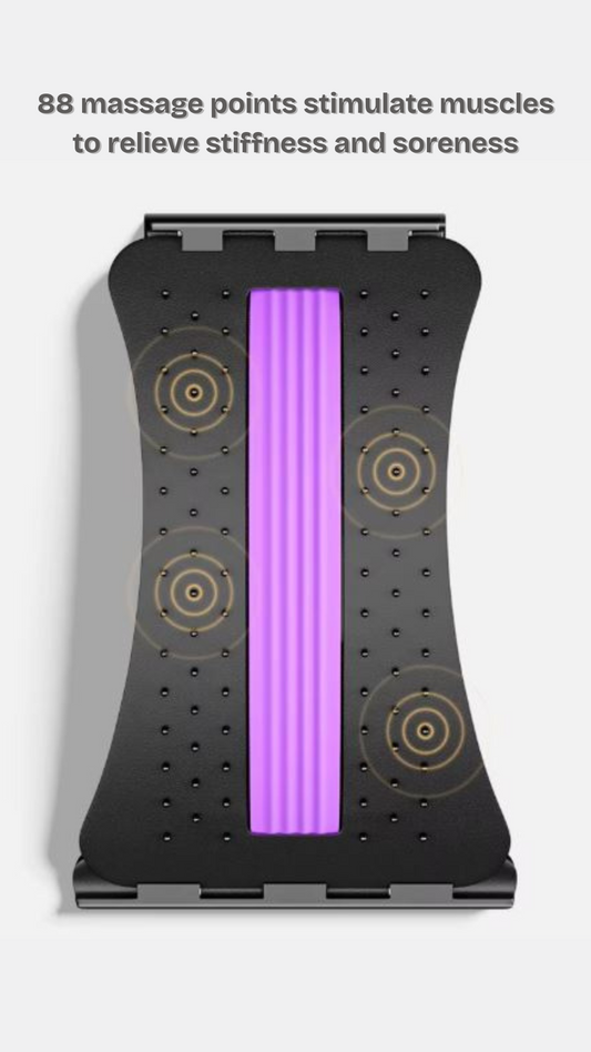 Decompression Back Stretcher - 88 massage point stimulation