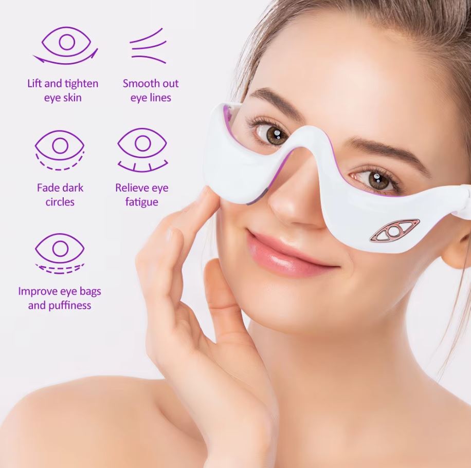 Infrared Heat Compress Eye Massage Glasses