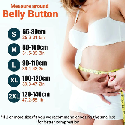 Body Lumbar Back Brace - size selection guide